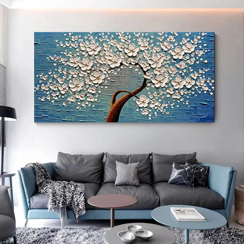 Money Tree Abstract Wall Art