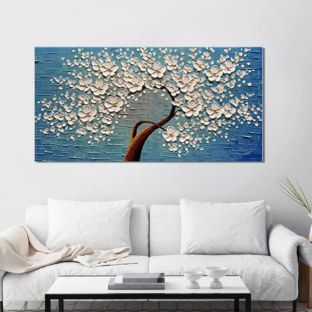 Money Tree Abstract Wall Art