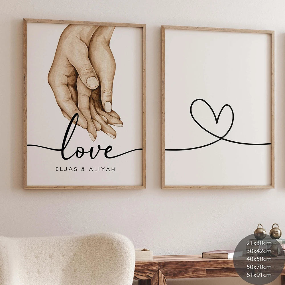 Family Hands Wall Pictures