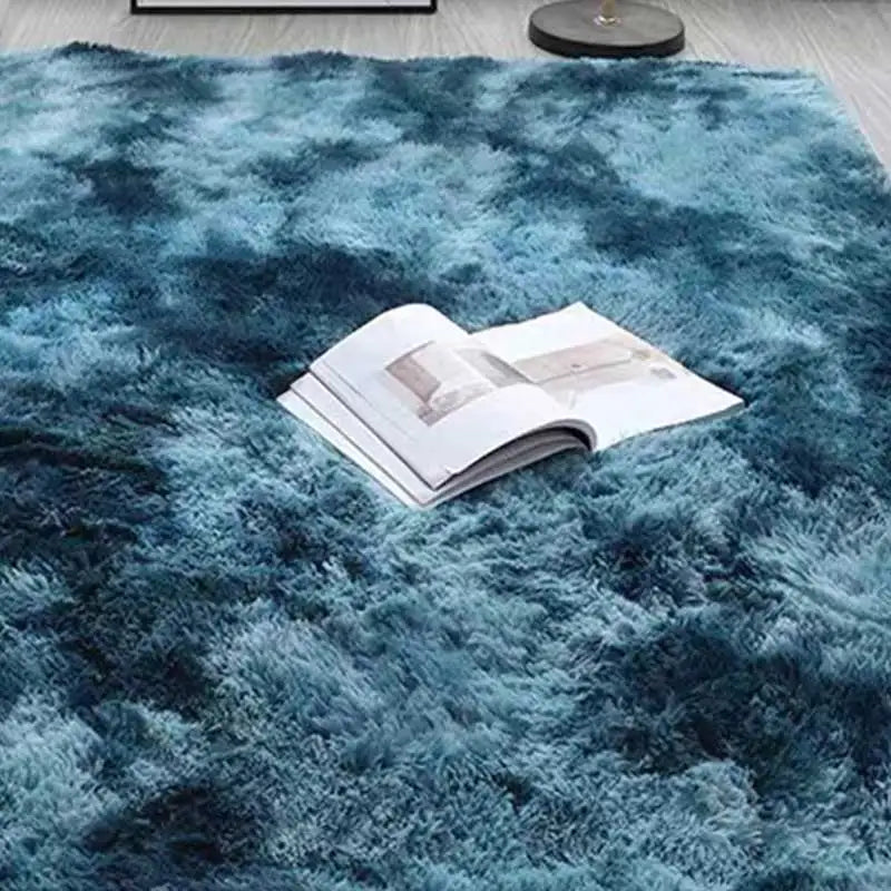 Fluffy Large Carpet Living Room Plush Lounge Rug 
