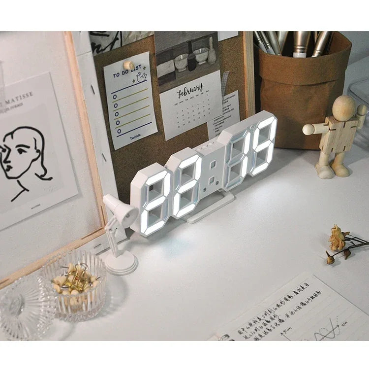Digital LED Wall Clock