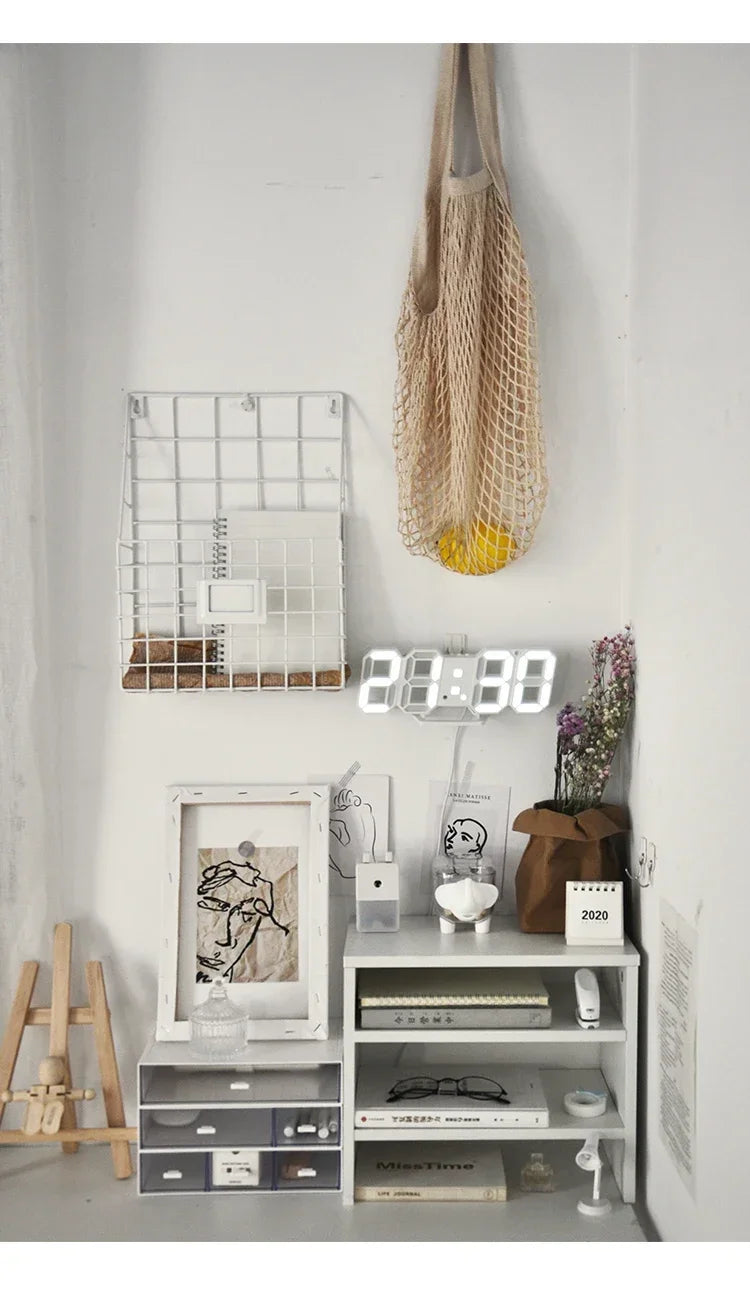 Digital LED Wall Clock