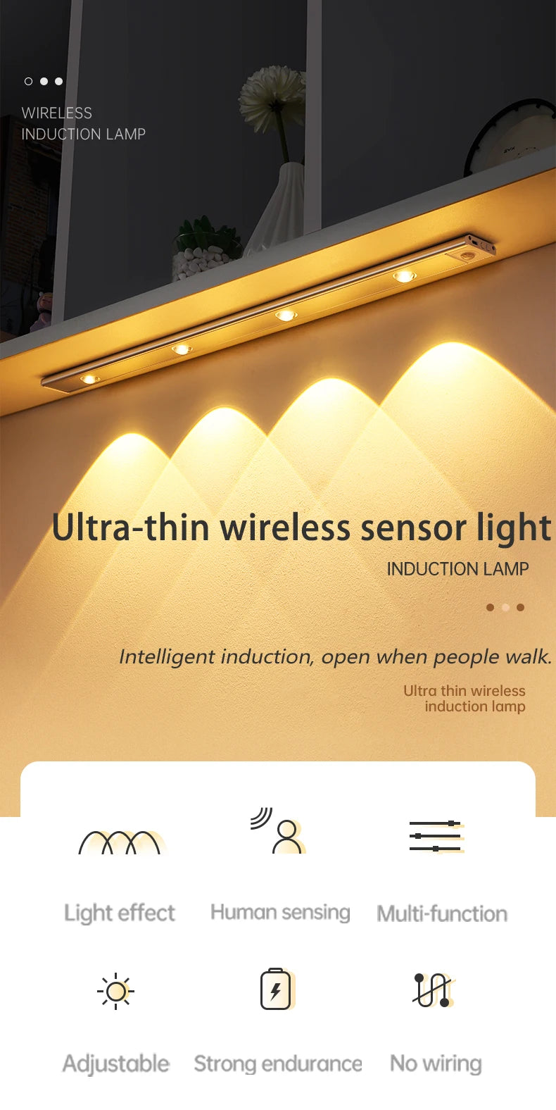 LED Motion Sensor Night Light