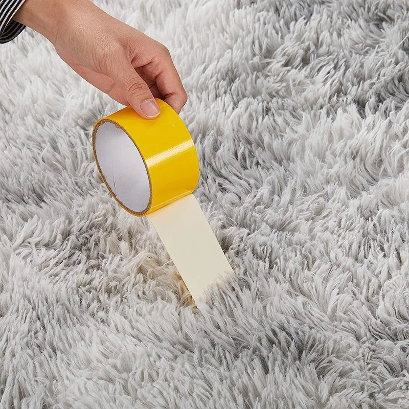 Fluffy Large Carpet Living Room Plush Lounge Rug 
