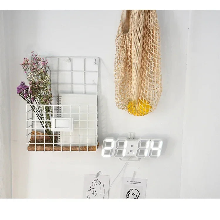 Digital LED Wall Clock