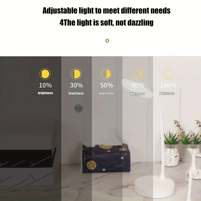 Desk Lamp USB Rechargeable