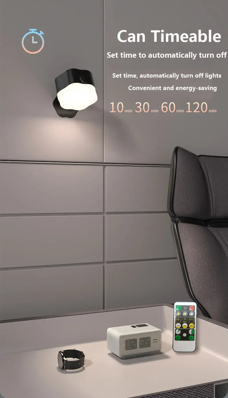 LED Touch Sensing Wall Lamp Night Light