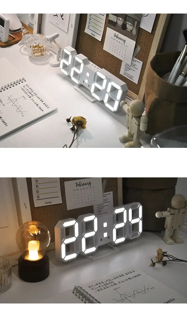 Digital LED Wall Clock