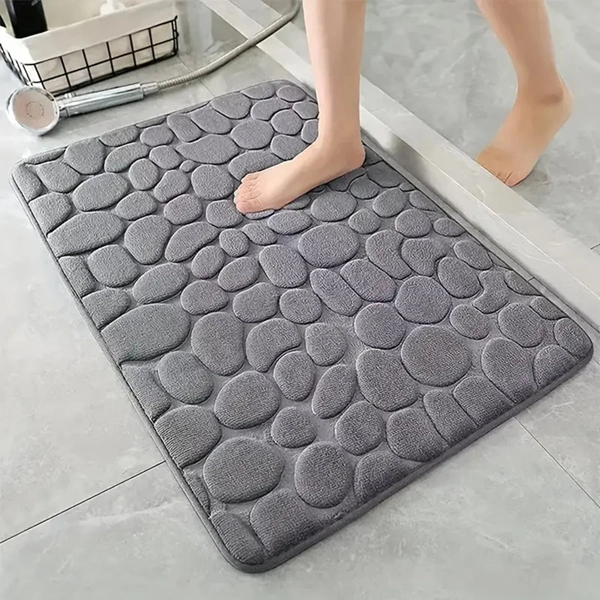 3D Non Slip Absorbent Bathroom Mat