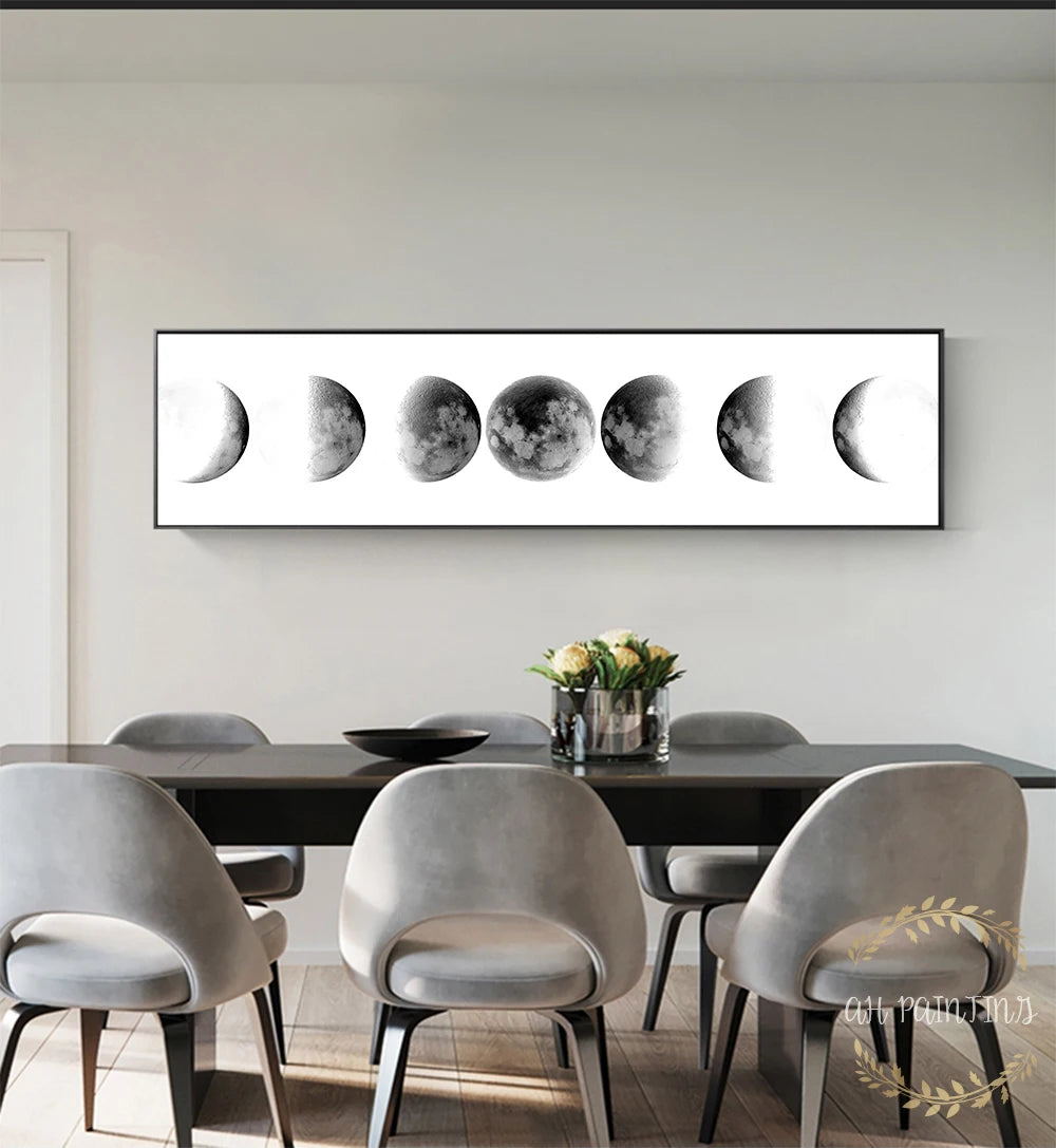 Moon Phase Wall Art