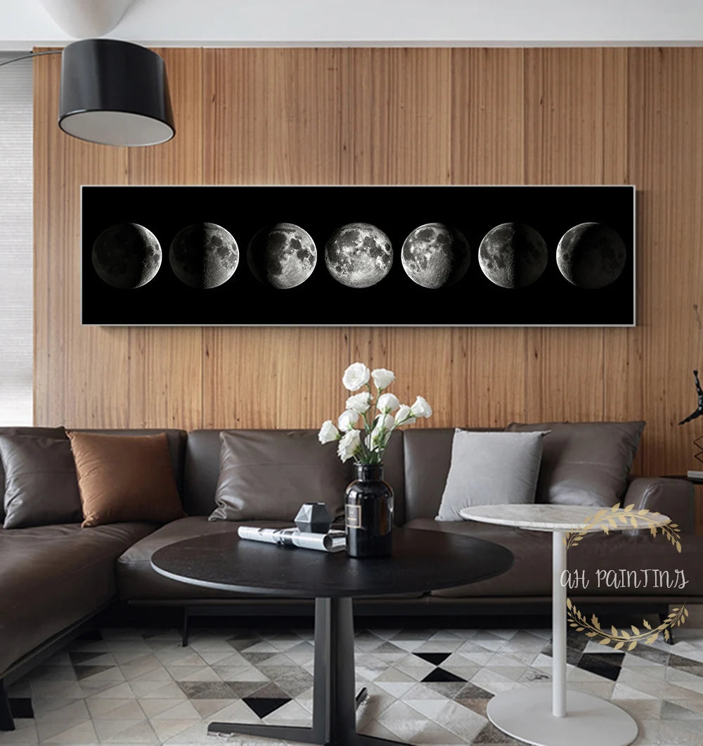 Moon Phase Wall Art