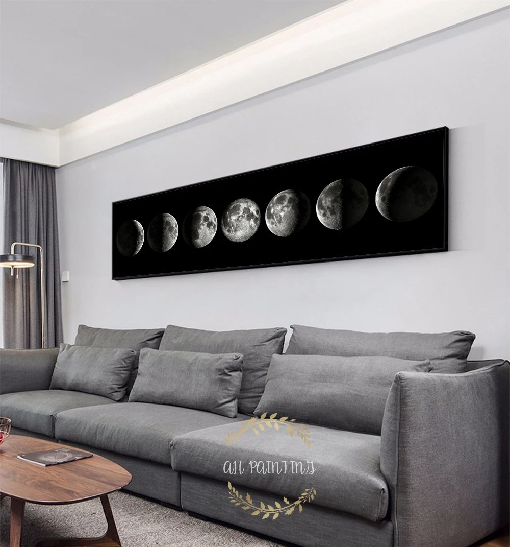 Moon Phase Wall Art