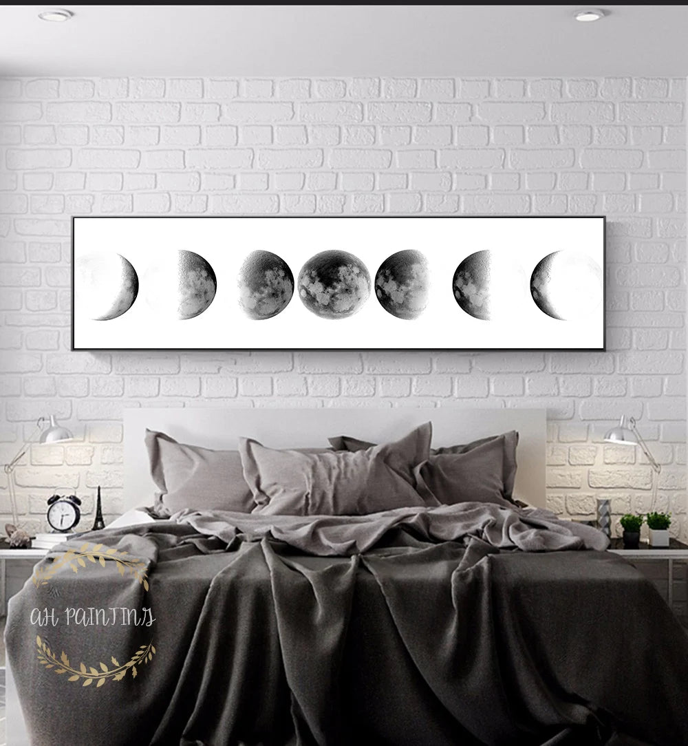 Moon Phase Wall Art
