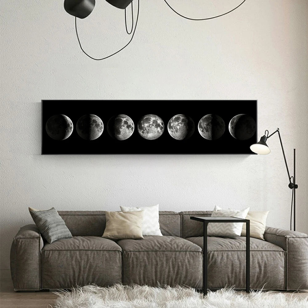 Moon Phase Wall Art