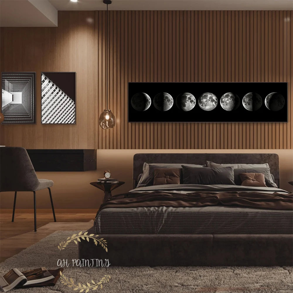 Moon Phase Wall Art